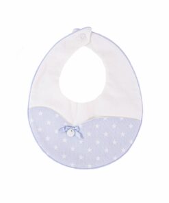 Tema Estrelas Azul Babete