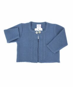 Amaka Casaco Azul Francia de Dois Botões