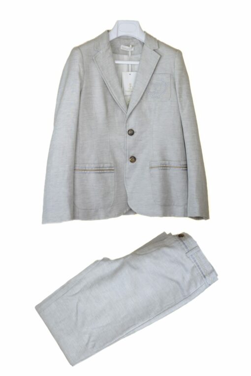 Fato Cinza Claro (Blazer e Calça)