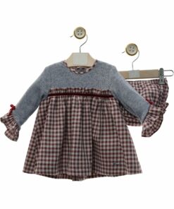 Yoedu Tema Winter Combinado com Xadrez Bordeaux com Tapa Fraldas