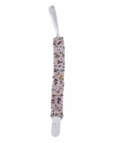 Mighty Love Tema Floral Rosa Prende-Chupetas