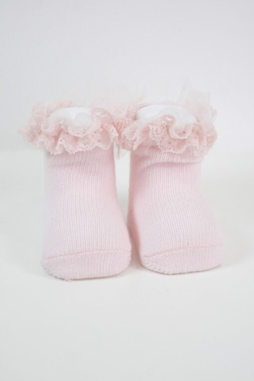 Dorian Patucos Rosa com Renda