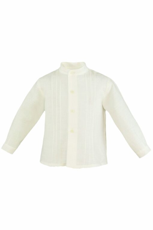 Miranda Conjunto de Camisa de Linho e Calção de Alças Toupeira - Image 4