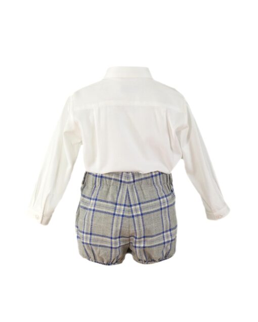 Miranda Tema Cinza Azul | Conjunto de Calção e Blusa - Image 2