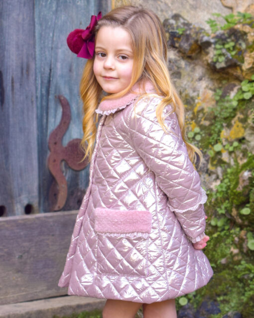 Lolittos Tema Monino | Abrigo Rosa com Bolsos - Image 2