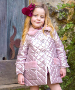 Lolittos Tema Monino | Abrigo Rosa com Bolsos