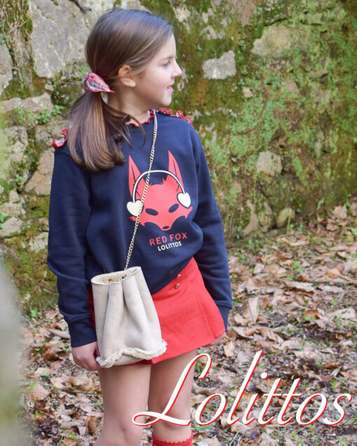 Lolittos Tema Fox | Conjunto de Camisola e Saia-Calção - Image 2
