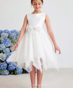99. Amaya Modelo 586001 Vestido Branco com Flores