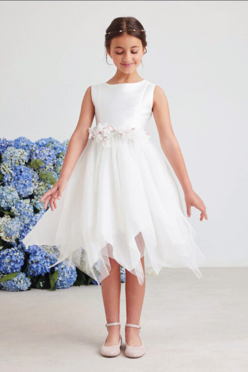 99. Amaya Modelo 586001 Vestido Branco com Flores