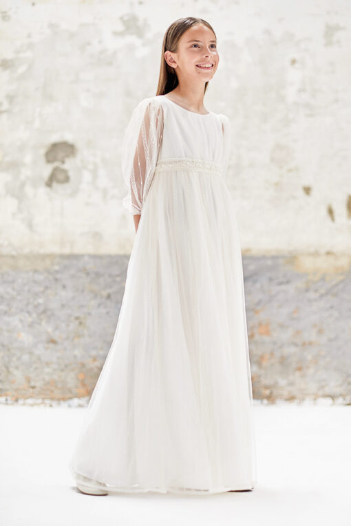 99. Amaya Modelo Couture 587043ML Vestido Pérola
