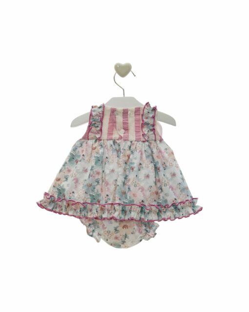 98. Marta Y Paula Coleção Melia | Vestido com Touca e Tapa Fraldas - Image 3