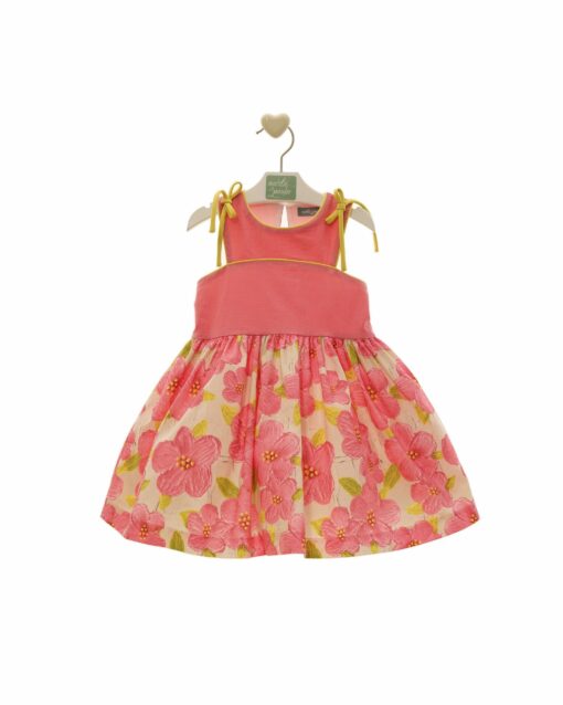 98. Marta Y Paula Coleção Flora | Vestido Rosa Florido - Image 3
