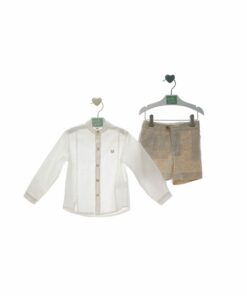 98. Marta Y Paula Coleção Cibeles Conjunto de Calção e Camisa