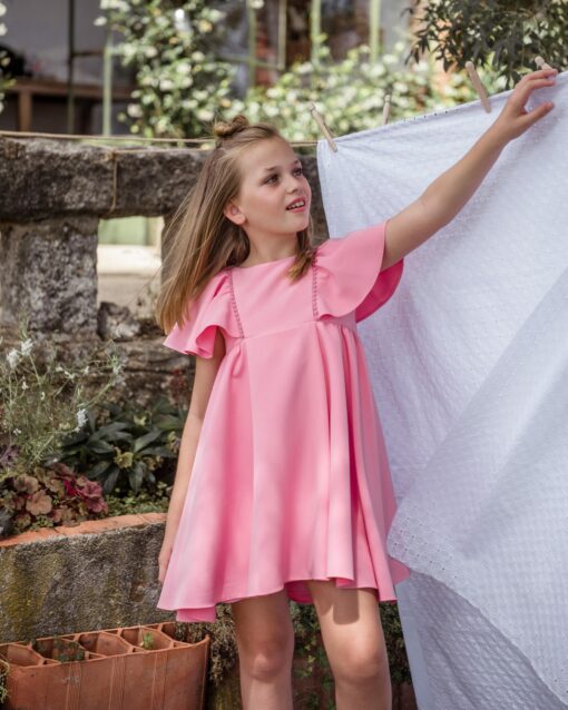 98. Marta Y Paula Coleção Némesis | Vestido Rosa