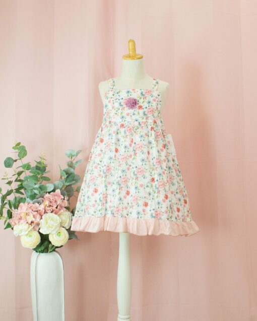 98. Lor Miral | Vestido Florido Rosa