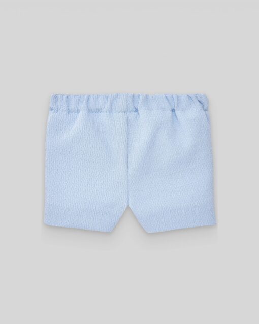 98. Paz Rodriguez Tema Lecer | Conjunto de Calção Azul e Camisa com Laço - Image 6