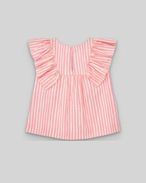 98. Paz Rodriguez Tema Macedonia | Conjunto de Blusa e Calção Coral - Image 4