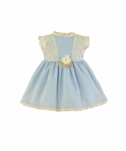 98. Miranda Tema Azul Renda | Vestido Azul com Detalhes em Renda