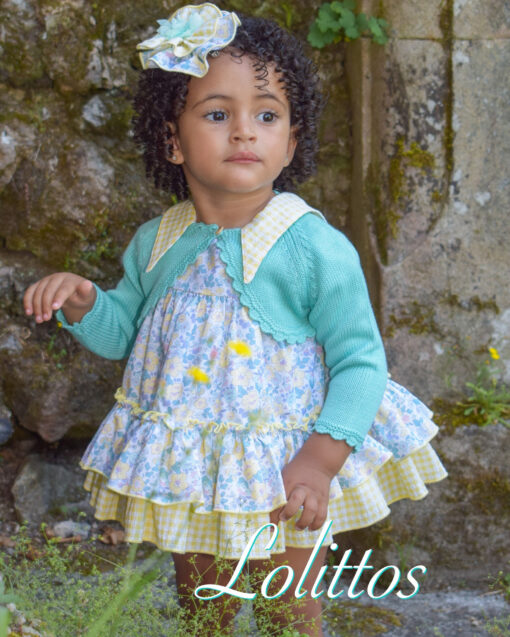 98. Lolittos Tema Primavera | Bolero Verde-Água