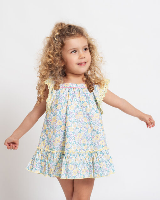 98. Foque Tema Juliette | Vestido Florido Amarelo