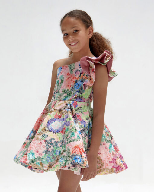 98. Amaya Coleção Evento Especial | Vestido Colorido