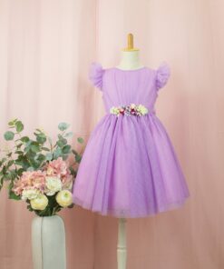 98. Amaya Coleção Evento Especial | Vestido Roxo em Tule
