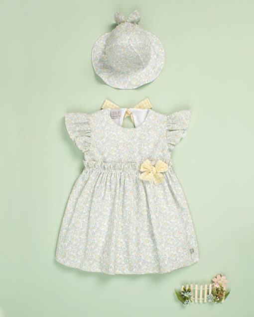 98. Paz Rodriguez Tema Aleli | Vestido Florido Amarelo