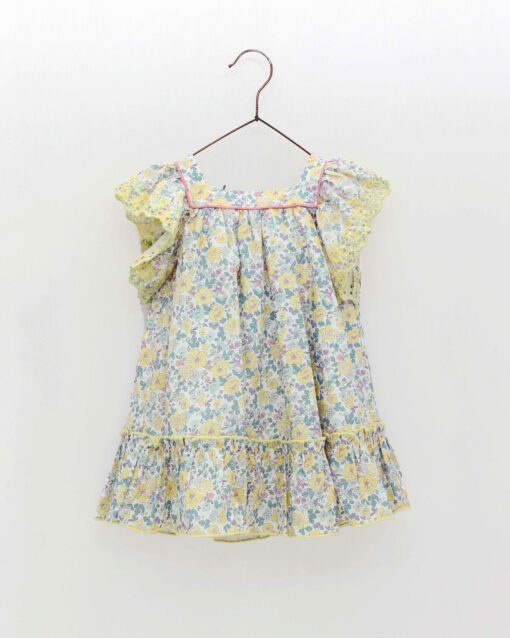 98. Foque Tema Juliette | Vestido Florido Amarelo - Image 4