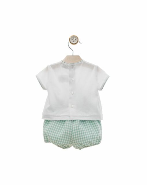 98. Yoedu Tema Sirenas | Conjunto de Calção e Camisa Estampado Sapos - Image 2