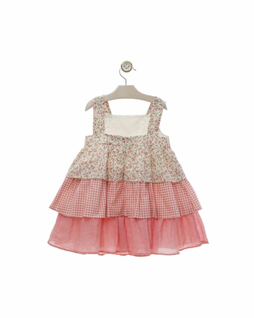 98. Yoedu Tema Isla | Vestido Florido Rosa - Image 4