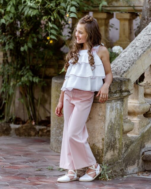 98. Yoedu Tema Brisa | Conjunto de Calças Pantalona e Top
