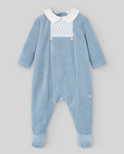 97. Paz Rodriguez Tema Ternura |  Babygrow Laminado Azul Seco - Image 2
