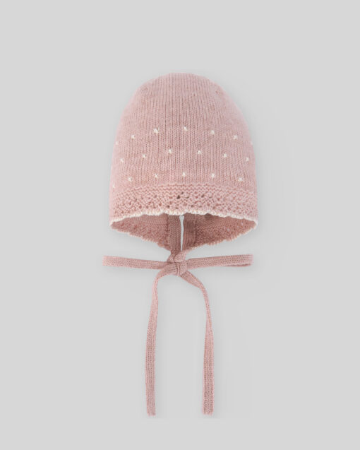97. Paz Rodriguez Tema Hadas | Conjunto de Tricô Rosa Seco com Detalhes em Renda - Image 8