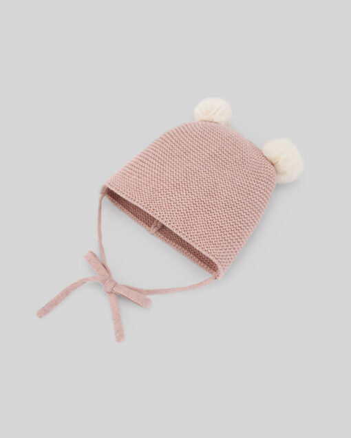 97. Paz Rodriguez Tema Hadas | Gorro Rosa Seco com Pompons