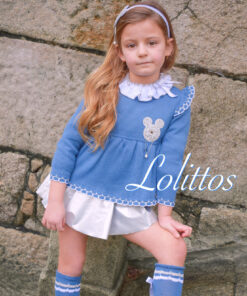 97. Lolittos Tema Party | Conjunto de 3 Peças (camiseta, camisola e saia-calção)