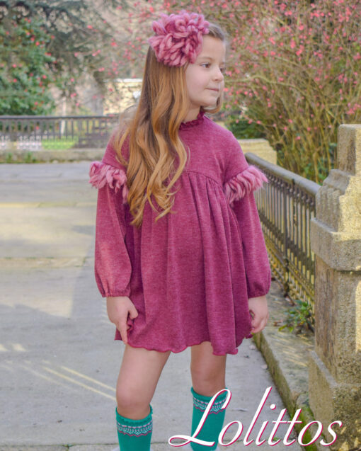 97. Lolittos Tema Pérez | Vestido Rosa Escuro