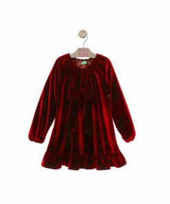 97. Yoedu Tema Arte | Vestido em Veludo Vermelho