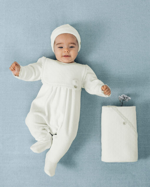 97. Paz Rodriguez Tema Ternura |  Babygrow Laminado Pérola com Feitio no Peito