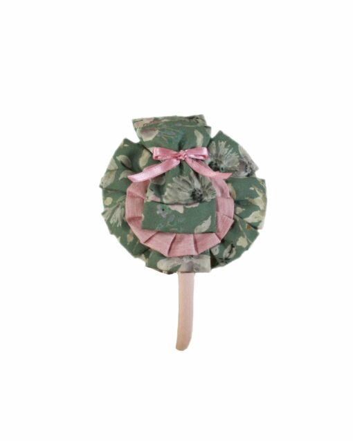 97. Miranda Tema Florido | Bandolete Verde e Rosa Florido