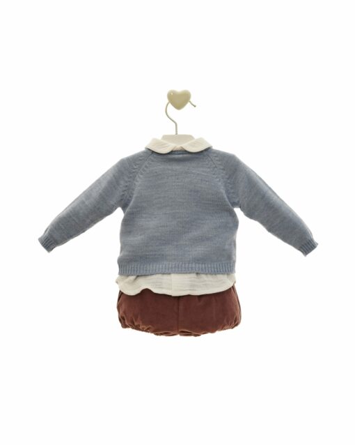 97. Marta Y Paula Coleção Hanoi | Conjunto de Camisola Azul, Blusa e Tapa Fraldas - Image 2