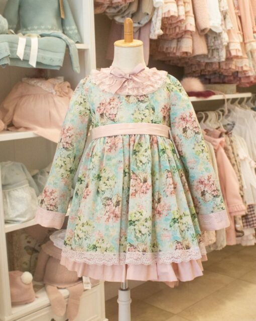 97. Debesos | Vestido Rosa Florido